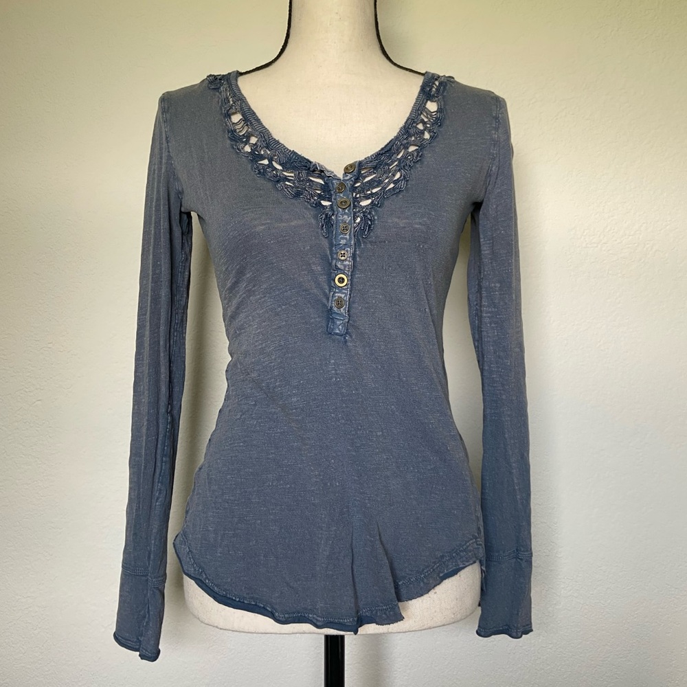 Free People Slate Long Sleeve Tee